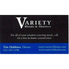 Variety Blinds and Shutters