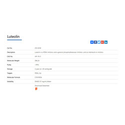 luteolin - Products