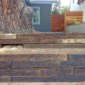 Garden Walls--Railroad Ties