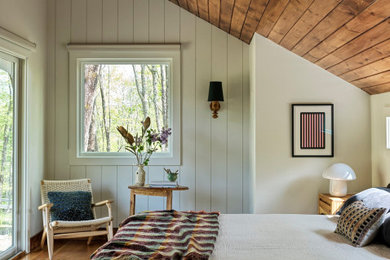 Inspiration for a 1950s bedroom remodel in Bridgeport
