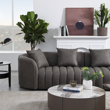 Channel Tufted Loveseat