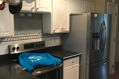 Salvaging kitchen cabinets