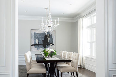 Expansive traditional separate dining room in Seattle.