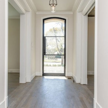 Thin Stile and Rail Iron Door
