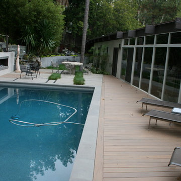 Timber Tech Composite pool deck.