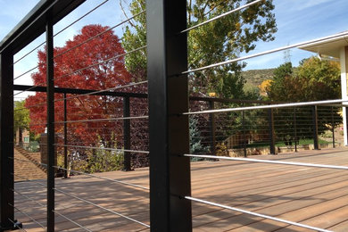 Trendy deck photo in Denver