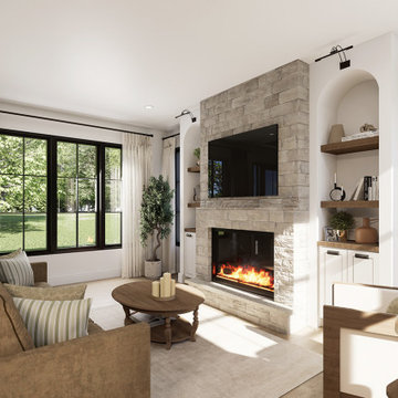 Modern Farmhouse Home Plan KATHERINE (#2692)