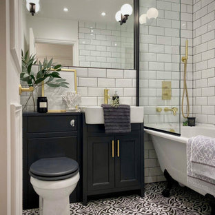 Bathroom design & renovation - traditional style in Hampstead
