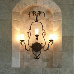 Luxury Iron Wall Sconce - Wall Sconces