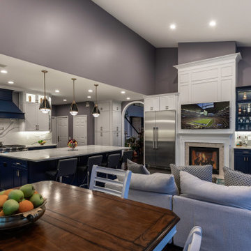 Elegant and Colorful Remodel for Home in Chantilly, VA