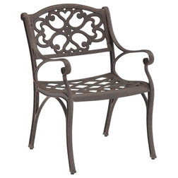 Mediterranean Outdoor Dining Chairs by Home Styles Furniture