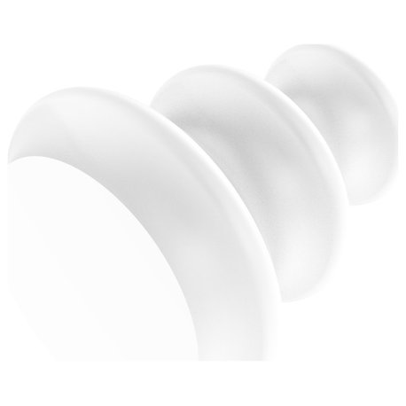 Designer Cabinet Knob, Matte White