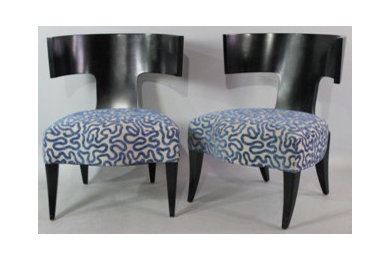 Lot 35:  Pair of Donghia Side Chairs