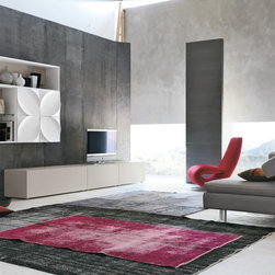 Leaves Living wall unite by Tonin Casa - Living Room Furniture