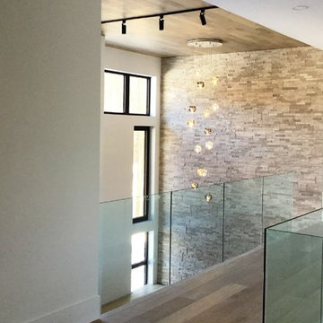 Wiring of Custom Home with Installation of Electrical Devices and Fixtures