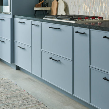 Denim SuperMatte Shaker Slim Kitchen