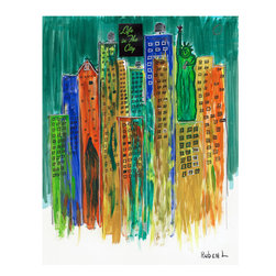 Life in the City, Ruben Lopez - Paintings