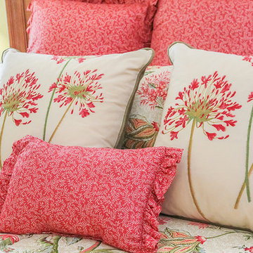 Bright Floral Bedroom