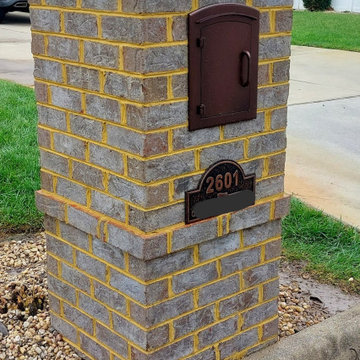Custom Brick Mailbox