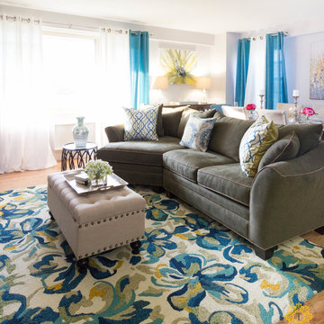 Brooklyn Condo - Living and Dining Area