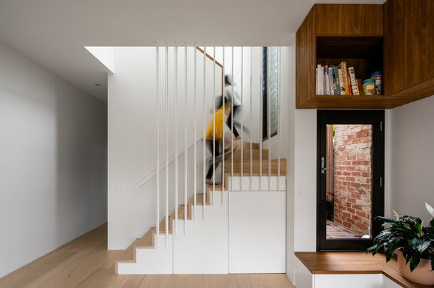 Contemporary Staircase by Urban Creative Studio