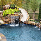 Custom Moss Rock Pool