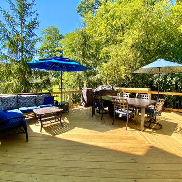 Gorgeous PT Deck & Paver Patio in Round Lake , IL