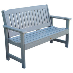 Transitional Outdoor Benches by highwood