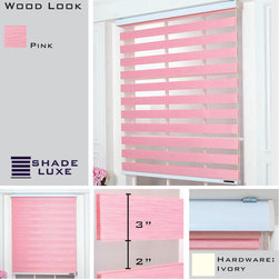 WoodLook Dual Shades - Roller Shades