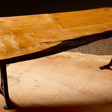 Figured Maple Coffee Table