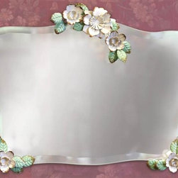 Jolie Vintage Style Mirror - Wall Mirrors