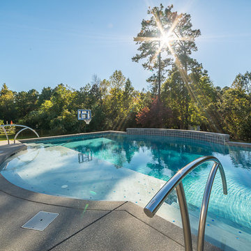 Elevated Pool and Hot Tub Combo Swansboro