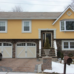 Hardcoat Stucco with Cultured Stone - Outdoor Products