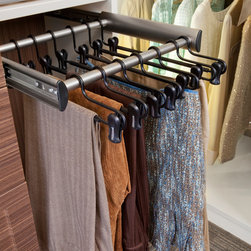 Pull-out Garment Rack - Clothing Valets And Suit Stands