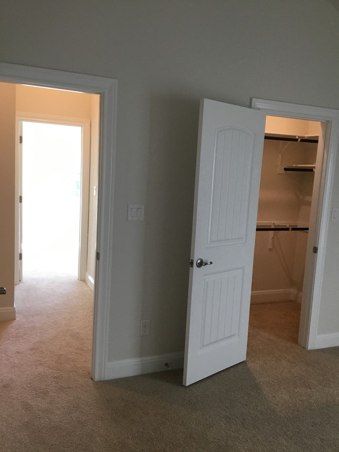 5" wood installation