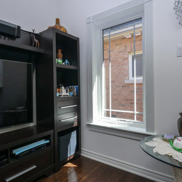 New Window in Contemporary Living Room - Renewal by Andersen Greater Toronto, On