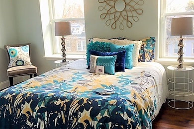Example of a minimalist bedroom design in DC Metro