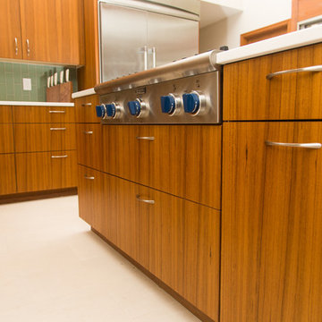 Mid-Century Modern Teak Kitchen