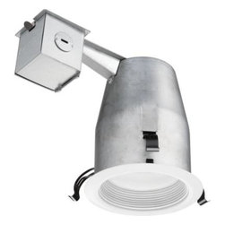 Lithonia Lighting - Lithonia Lighting 4 in. Recessed Matte White LED Baffle Kit LK4BPMW LED HDCOM U - Recessed Lighting Kits