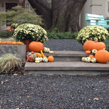 Fall Seasonal Pumpkin Display