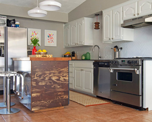 Terra-Cotta Tile Floor Home Design Ideas, Pictures, Remodel and Decor