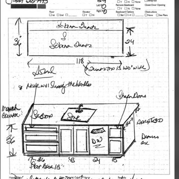 Kim Kitchen Retrofit and New Custom Island