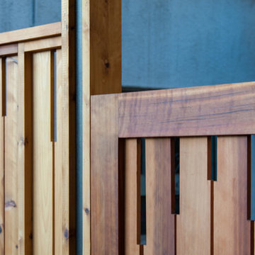 UC Berkeley Chi Omega Sorority House Deck