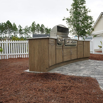 Backyard Kitchen Workstation