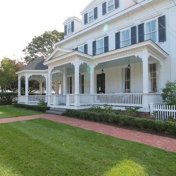 Cape Cod Landscaping: Harwich Port Guest House
