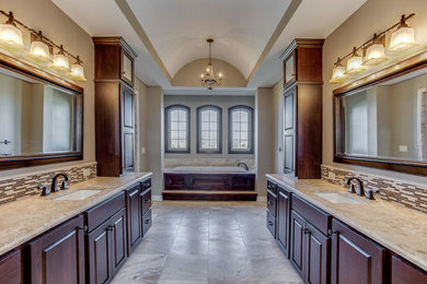 Bathroom - traditional bathroom idea in Wichita