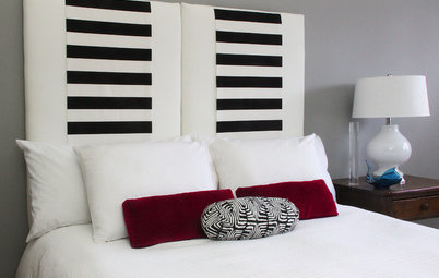 Make an Upholstered Headboard You Can Change on a Whim