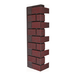 176-33-NEW YORK BRICK CORNER - 33"H X 8"W X 3/4"D - Wall Panels