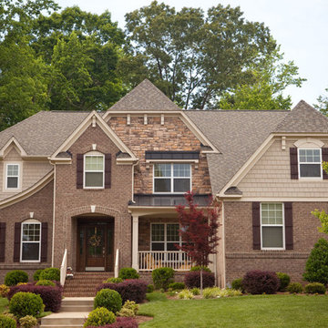 Raleigh NC Stone Photos New Homes