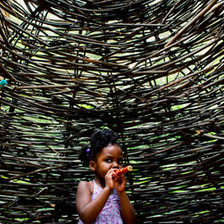 Medium Outdoor Thicket (6ft W floor x 7ftD x 8-9ftH) - Outdoor Playhouses